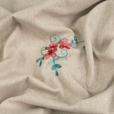 Linen Cotton Embroidered Laila