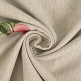 Leinen Baumwolle Bestickt Kyria