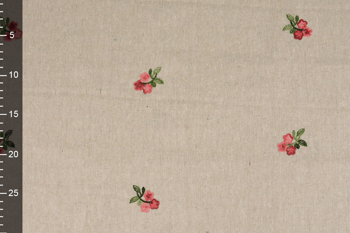 Linen Cotton Embroidered Yonna