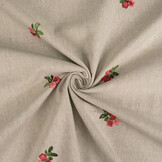 Linen Cotton Embroidered Yonna