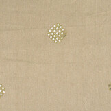 Linen Cotton Embroidered Sequins Lux