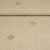 Linen Cotton Embroidered Sequins Lux