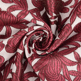 Brocade Edwina Wine Red