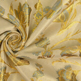 Brocade Tanya Jeans Gold