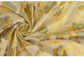 Brocade Tanya Jeans Gold