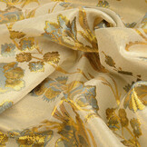 Brocade Tanya Jeans Gold