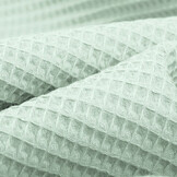 Waffle Pique Fabric Light Old Green
