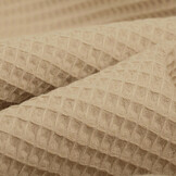 Waffle Pique Fabric Sand