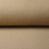 Mini Waffle Pique Fabric Sand