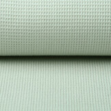 Mini Waffle Pique Fabric Light Old Green