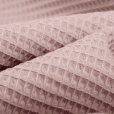 Wafel Katoen Oud Roze