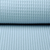 Wafel Katoen Baby Blauw