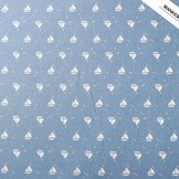 Bedrukte Jeans Marlijn Licht Blauw