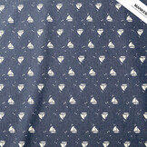 Bedruckte Jeans Marlijn Dunkelblau