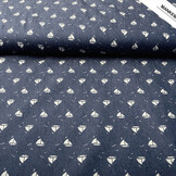 Bedruckte Jeans Marlijn Dunkelblau