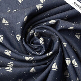 Printed Jeans Marlijn Dark Blue