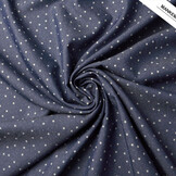 Bedrukte Jeans Sterren Donker Blauw