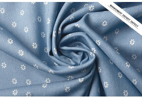 Bedrukte Jeans Margarita Licht Blauw