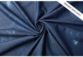 Jeans Tie Dye Dunkelblau