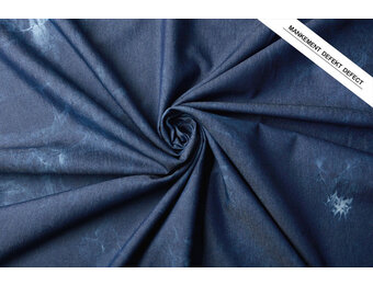 Jeans Tie Dye Dunkelblau