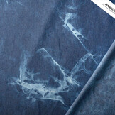 Jeans Tie Dye Dunkelblau