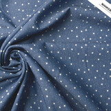 Printed Jeans Stars Medium Blue