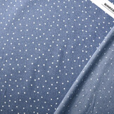 Bedrukte Jeans Sterren Medium Blauw