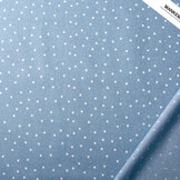 Bedrukte Jeans Sterren Licht Blauw