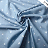 Bedrukte Jeans Puck Licht Blauw