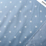 Printed Jeans Puck Light Blue