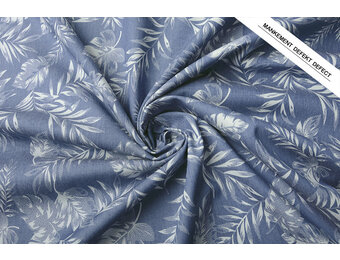 Bedruckte Jeans Macy Hellblau