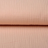 Double Gauze Fabric Peach