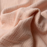 Double Gauze Fabric Peach