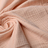 Double Gauze Fabric Peach