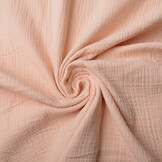Double Gauze Fabric Peach