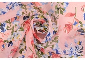 Chiffon Printed Aafke Pink