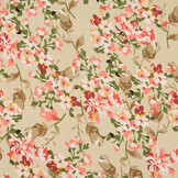 Chiffon Bedrukt Aafke Licht Oud Groen