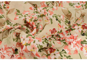 Chiffon Printed Aafke Light Old Green