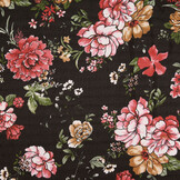 Chiffon Printed Keet Black