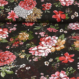 Chiffon Printed Keet Black