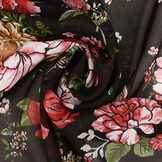 Chiffon Printed Keet Black