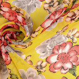 Chiffon Bedruckt Bregje Gelb
