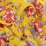 Chiffon Printed Bregje Yellow