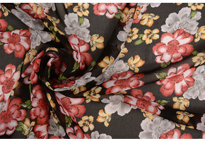 Chiffon Printed Bregje Black