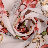 Chiffon Printed Bregje White