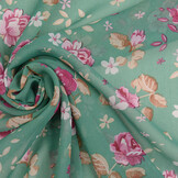 Chiffon Printed Froukje Mint Green