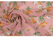 Chiffon Printed Ciska Pink