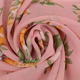 Chiffon Printed Ciska Pink