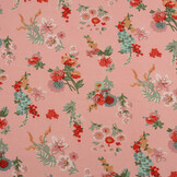 Chiffon Bedruckt Heidi Rosa