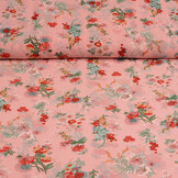 Chiffon Bedruckt Heidi Rosa